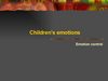 Children's emotion - created by Comenius Group of Zespół Szkół nr 4 im. J. Paderewskiego Pruszcz Gdanski