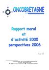 Oncobretagne : Rapport d'activité 2005