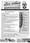 échos du patrimoine n°12