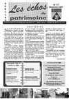 échos du patrimoine n°17