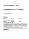 Advanced Bash-Scripting Guide