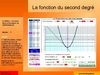 TABLEUR La fonction du 2ème degré