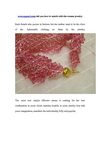 www.aypearl.com tell you how to match with the women jewelry