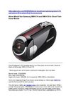 Alien's Camcorder, SMX-C14 and SMX-C10 