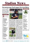 Stadionzeitung Nr. 02/2009 - Buchbinder Legionäre vs. Mainz