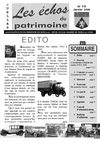 échos du patrimoine n°10