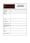 Fiche de projet refonte de site Internet