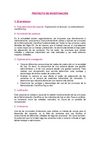 Proyecto de investigación