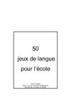 50 jeux de langue pour tous (Henry LANDROIT)