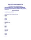 Bank Clerical Numerical Ability Tests