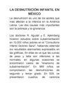 LA DESNUTRICIÓN INFANTIL EN MÉXICO 1.0