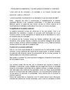 Trabajo medio ambiente