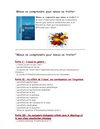 Mieux se comprendre pour mieux se traiter