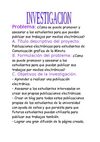 investigacion