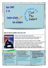 Lettre d'info vie scolaire n°14, juin 2009