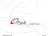 Catalogue M'Pack