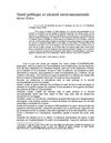 Santé publique et sécurité environnementale