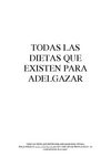 Todas las dietas que existen