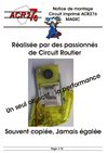 Notice Plaque résistances Magic
