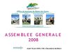 rapport activité 2008