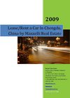 Lease rent a car in Chengdu, Chongqing by Maxxelli Real Estate