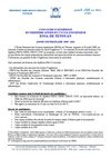 Concours ENSA Tetouan 2009/2010