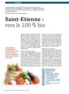 Article Lettre du Cadre 15/06/09 Cantines Bio St Etienne