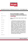 Baromètre des prix de l'immobilier Juin 2009