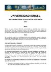 UINIVERSIDAD ISRAEL - SINED