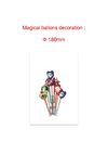Magic ballons decoration 