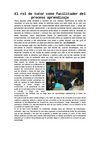 EL ROL DEL TUTOR COMO FACILITADOR DEL PROCESO DE APRENDIZAJE
