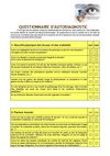 Questionnaire autodiagnostic