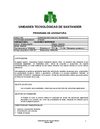 PROGRAMA DE ASIGNATURA ALGEBRA SUPERIOR UTS FCNI