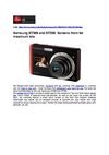 Samsung ST500 and ST550: Screens front for maximum lolz
