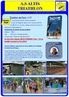 Newsletter ALTIS Triathlon