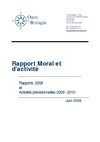 Oncobretagne : Rapport d'activité 2008
