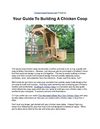 How To Quickly Build A Chicken Coop