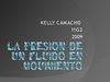 LA PRESION DE UN FLUIDO EN MOVIMIENTO