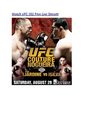 UFC 102 Live Stream