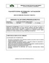 PLANEACIÓN GENERAL SEMINARIO SOBRE APRENDIZAJE EFECTIVO