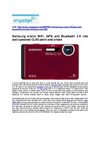 Samsung crams WiFi, GPS and Bluetooth 2.0 into well-specced CL65 point-and-shoot