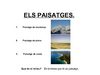 ELS PAISATGES