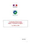 La fonction d'observation emploi - formation en région : Les OREF en 2008