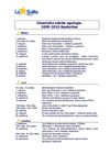 Oinarrizko Eskola Egutegia 2009/10