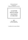 rapport du conseil économique & social : la nature en ville 