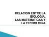 relacion entre varias ciencias