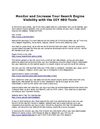 MonitorandIncreaseYourSearchEngineVisibilityWiththeDIYSEOTools