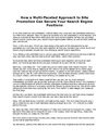 HowAMultiFacetedApproachtoSitePromotionCanSecureYourSearchEnginePositions