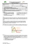Primera evaluación del semestre