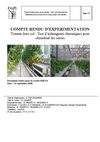 COMPTE RENDU D’EXPERIMENTATION Tomate hors sol : Test d’échangeurs thermiques pour climatiser les serres